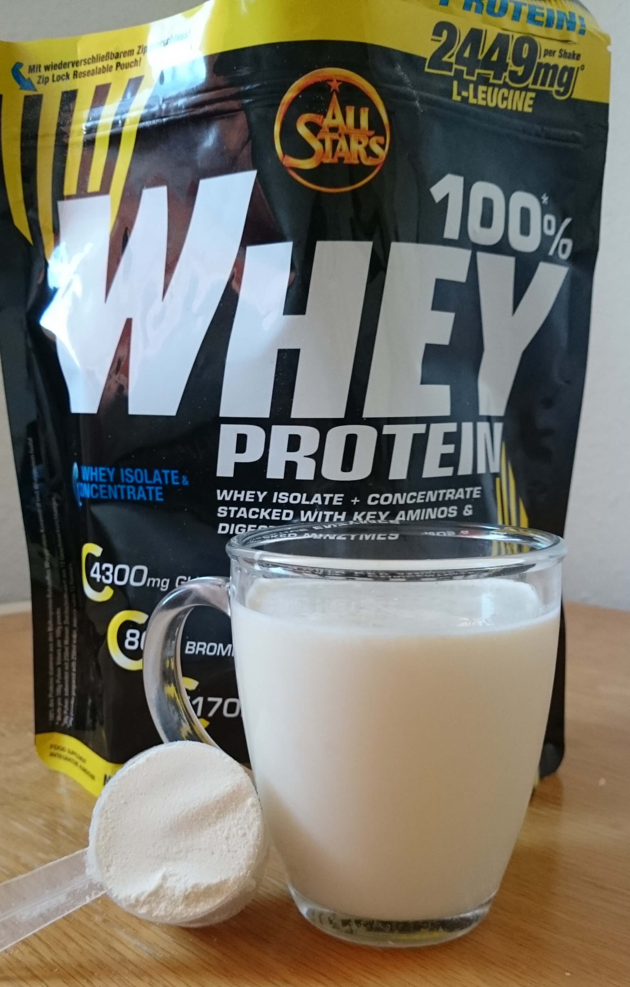 All Stars 100 Whey Protein ⇒ Testbericht ⇒ Erfahrung